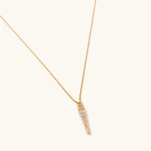 Crystal Spike Necklace